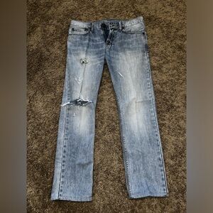 BULLHEAD DENIM CO. RIPPED JEANS